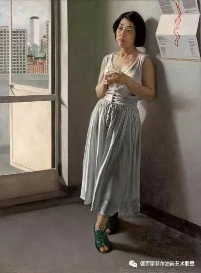 中国油画家翁伟人物油画作品欣赏 431.png