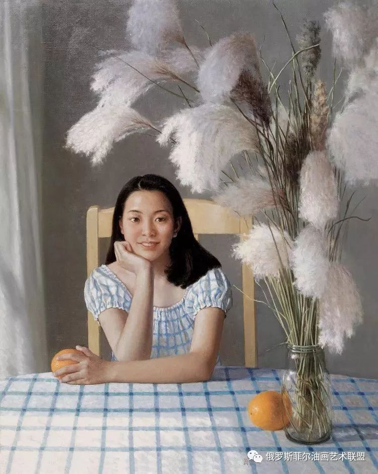 中国油画家翁伟人物油画作品欣赏 457.png